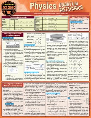 PHYSICS - QUANTUM MECHANICS
